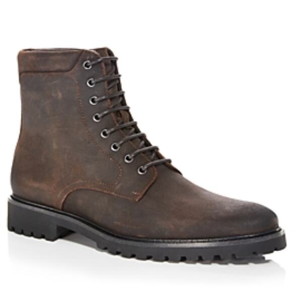 The Men's Store at Bloomingdale's Men's Plain Toe Boots Size 7.5 - Picture 1 of 9